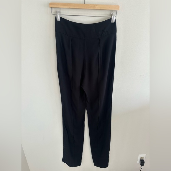 NWT Nicholas black Marta Crepe Staightleg pant size 2 - Picture 6 of 8